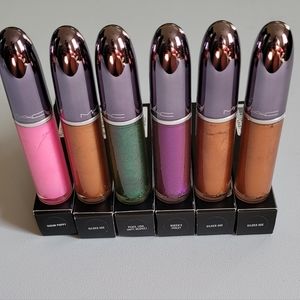 6 mac grand illusion Liquid lipcolour.